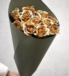 Букет "Голландские золотые розы"