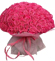 Букет из 101 голландской розы любого цвета