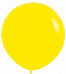 Большой воздушный шар желтого цвета 91 см 1