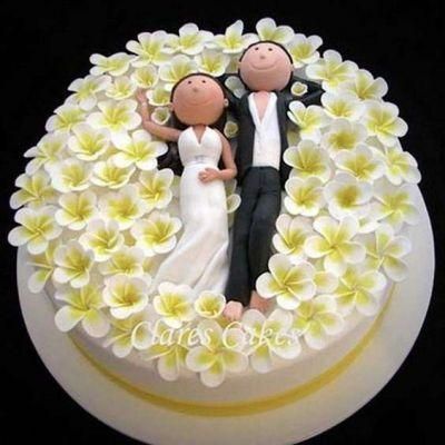 Свадебный торт "Счастье быть с тобой" 1