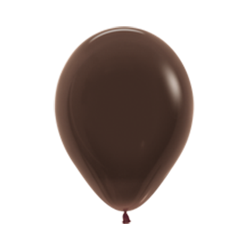 Шар гелиевый - Шоколадный - 30 см 1