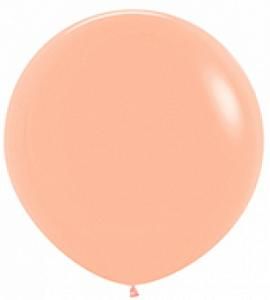 Большой воздушный шар персикового цвета 91 см 1