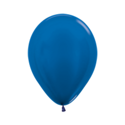Шар гелиевый - Синий - 30 см 1