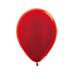 Шар гелиевый - Красный - 30 см