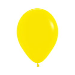 Шар гелиевый - Пастельный желтый - 30 см 1