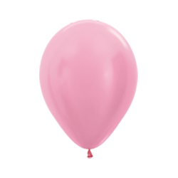 Шар гелиевый - Пастельный розовый - 30 см 1