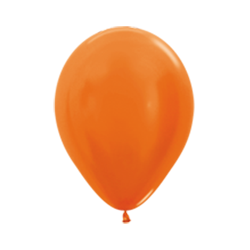 Шар гелиевый - Оранжевый - 30 см