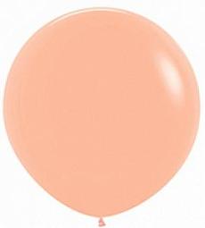 Большой воздушный шар персикового цвета 91 см