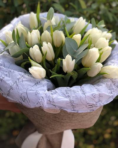 Букет из голландских тюльпанов 4