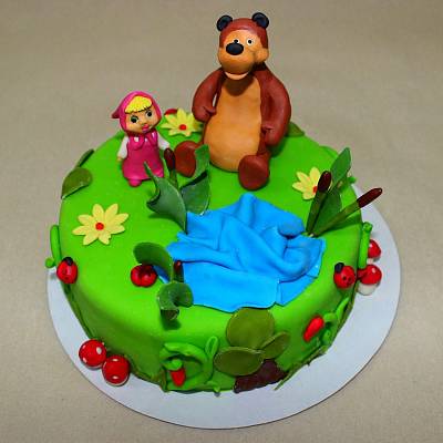 Торт "Маша и медведь" 1