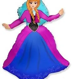Фольгированный шар - Принцесса Анна - 39