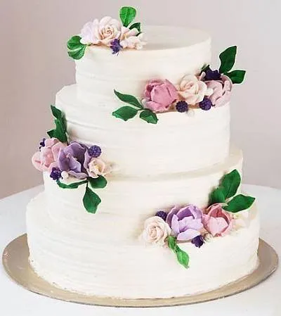 Свадебный торт "Нежность двоих" 1