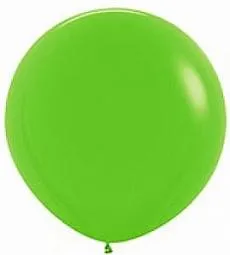Большой воздушный шар зеленого цвета 91 см