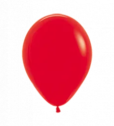 Шар гелиевый - Пастельный красный - 30 см