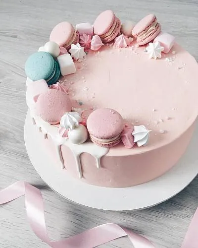 Торт "Розовое облако" 2