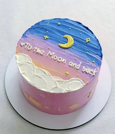 Торт "До Луны и обратно" 1