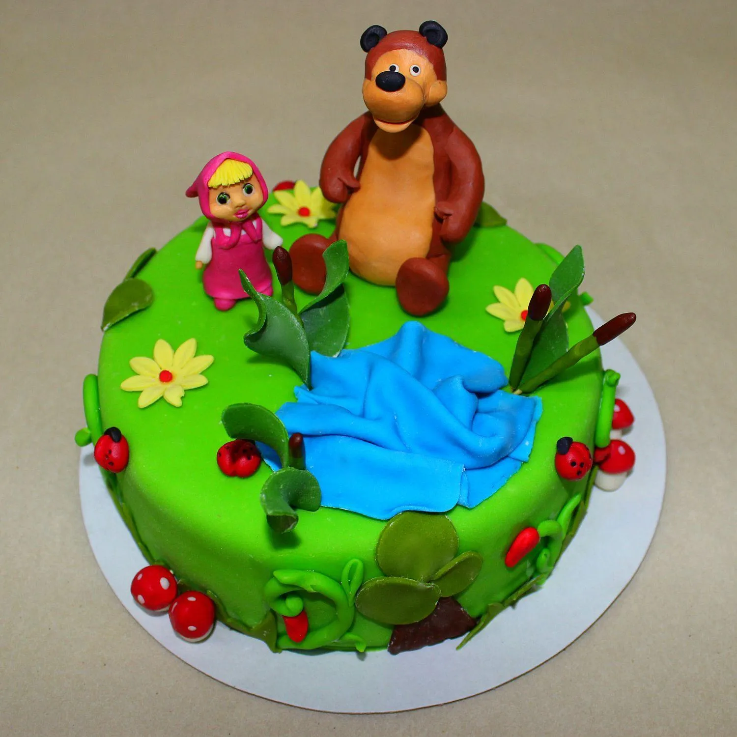 Торт "Маша и медведь"