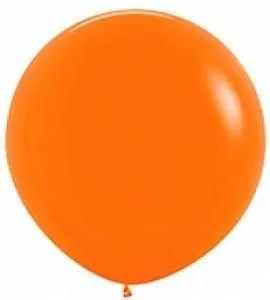 Большой воздушный шар апельсинового цвета 91 см 1