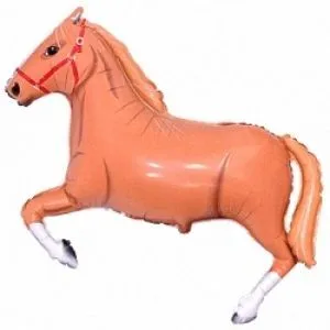 Фольгированный шар - Светлая лошадка - 41" 1