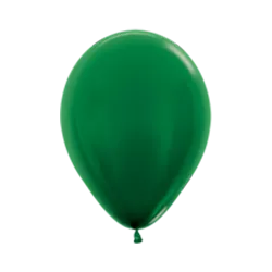Шар гелиевый - Зеленый - 30 см 1