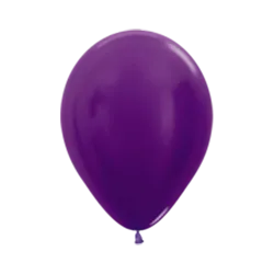 Шар гелиевый - Фиолетовый - 30 см 1