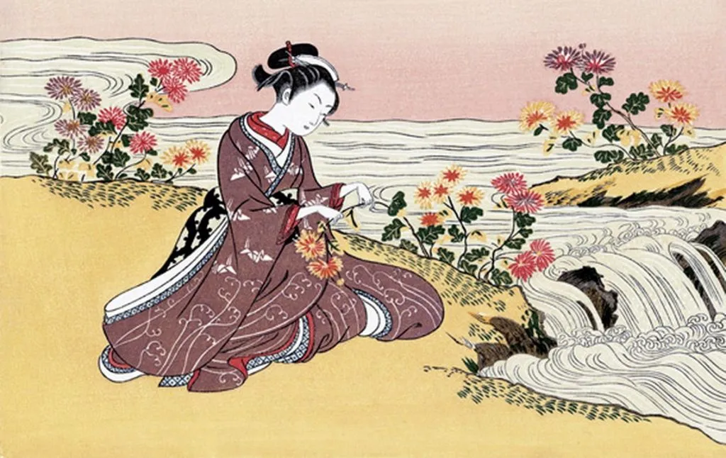 Хризантемы в японской культуре